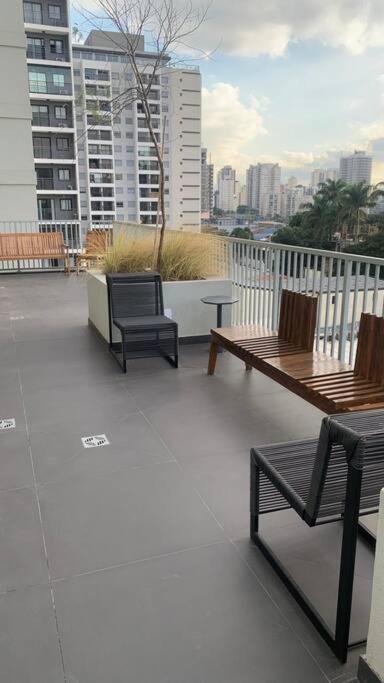 Studio-suite Em Moema Novinho Perto Do Metro E Shopping Ibirapuera * Sao Paulo